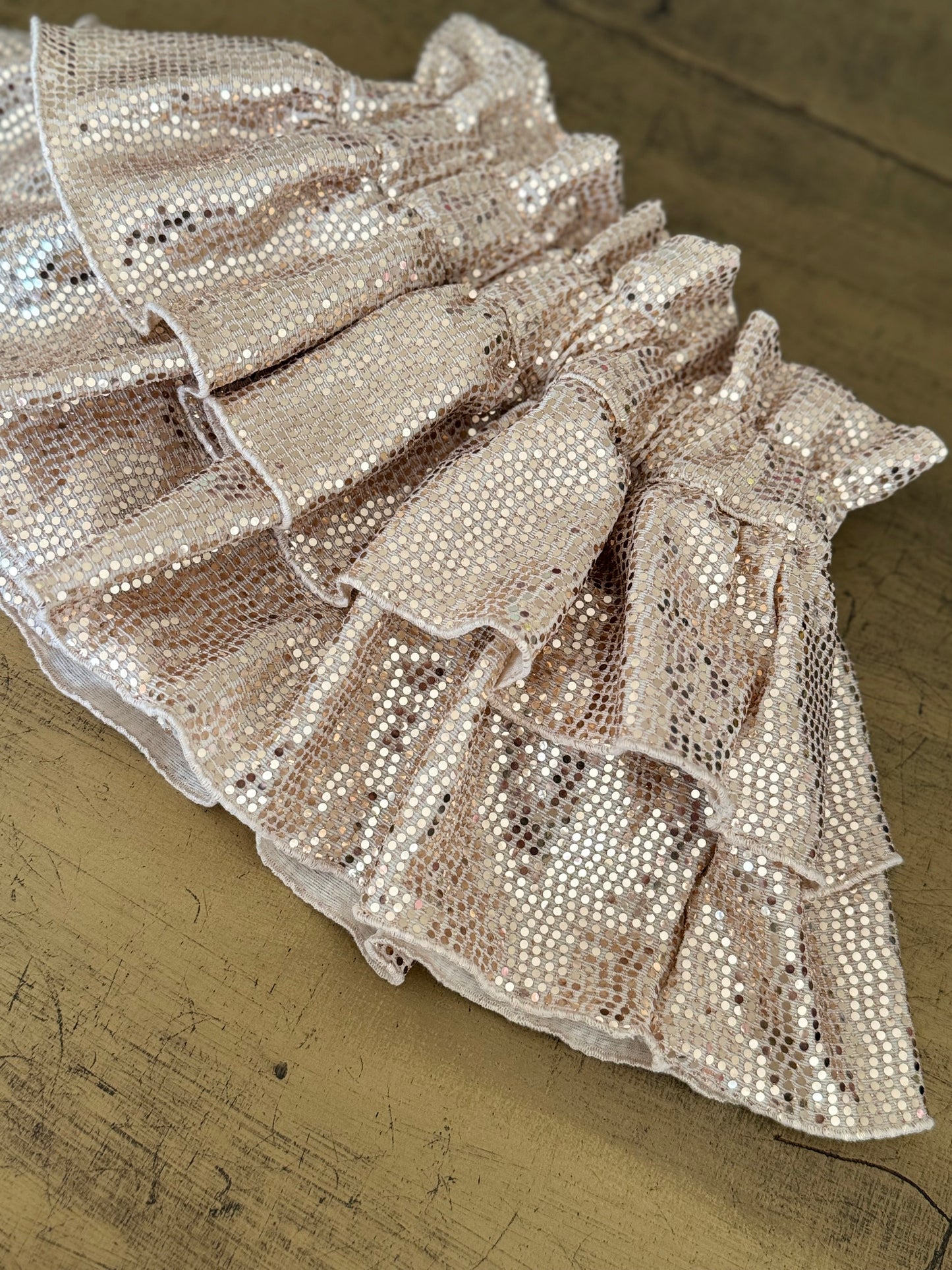Gold sparkling bloomer- by order