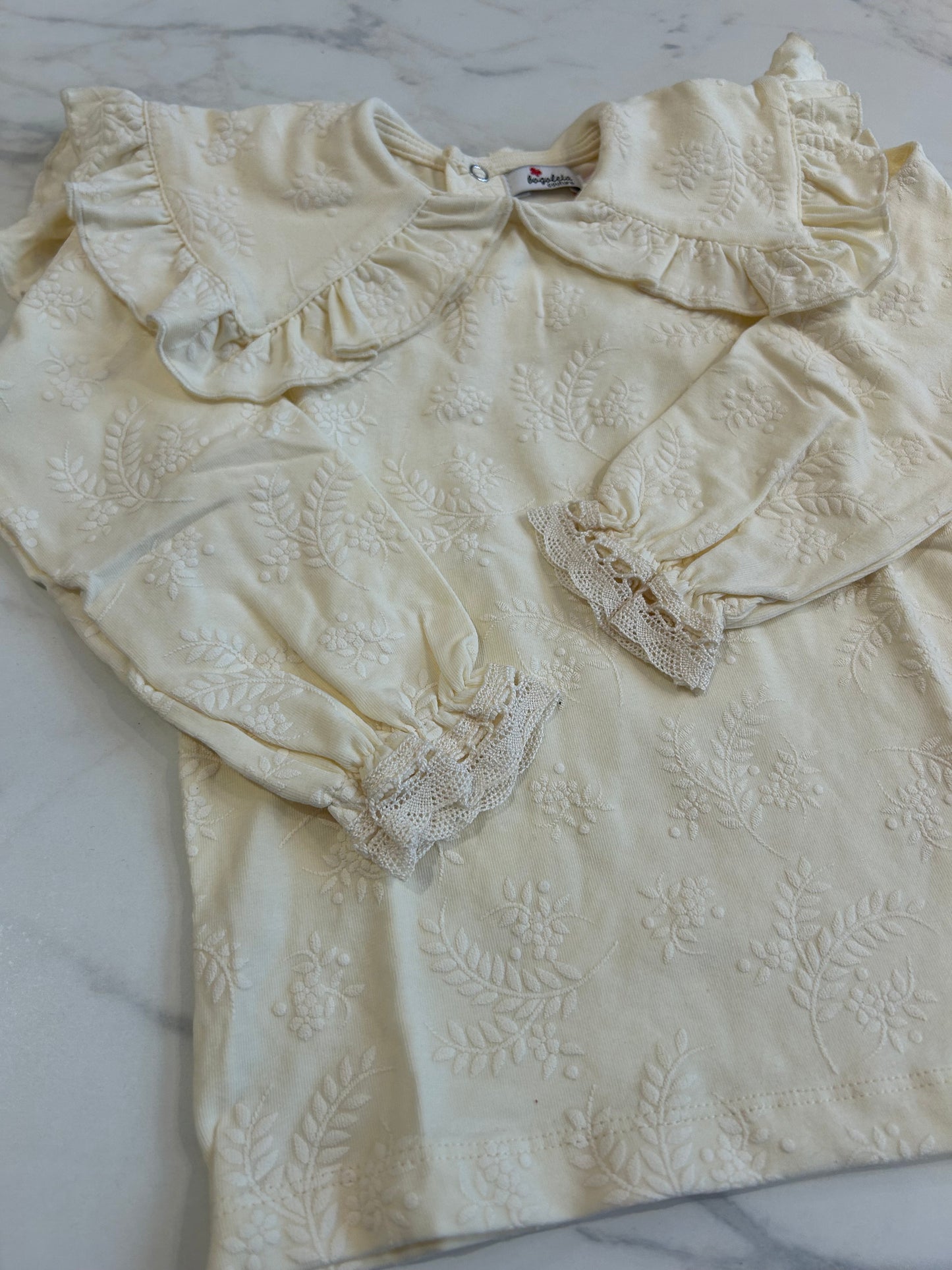 Creme cotton special top