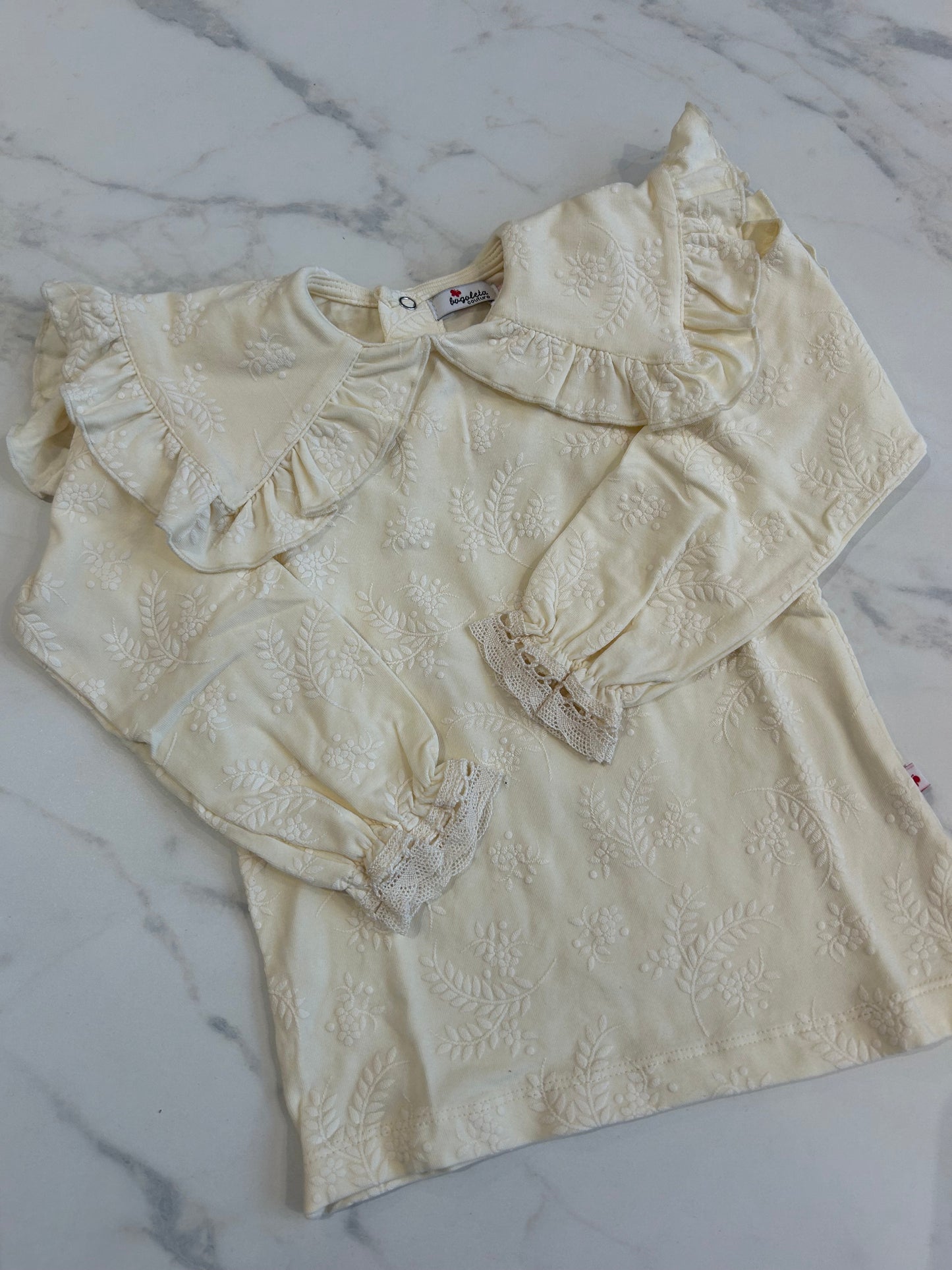 Creme cotton special top