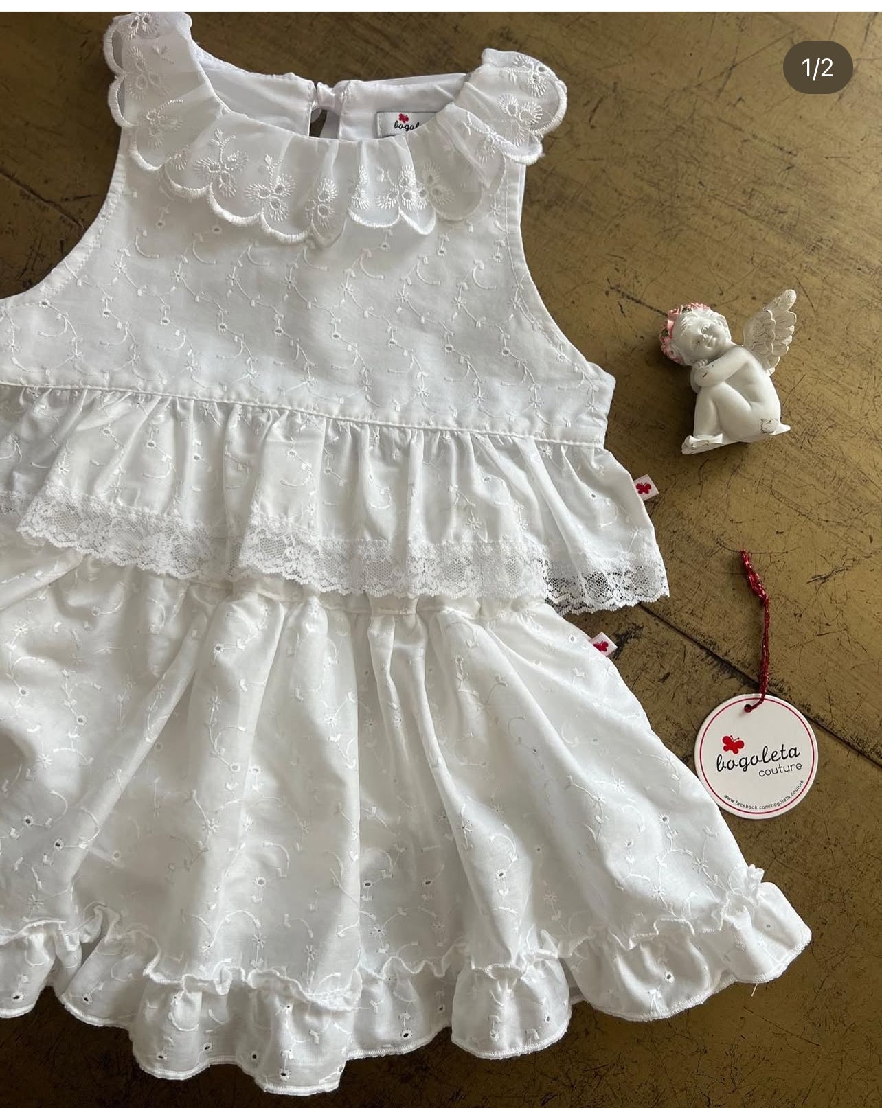 White lace set