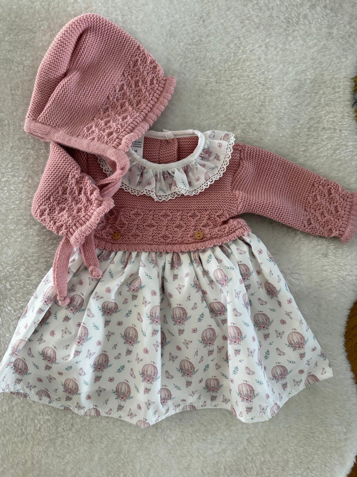 Baby Paris dress (0-3M)