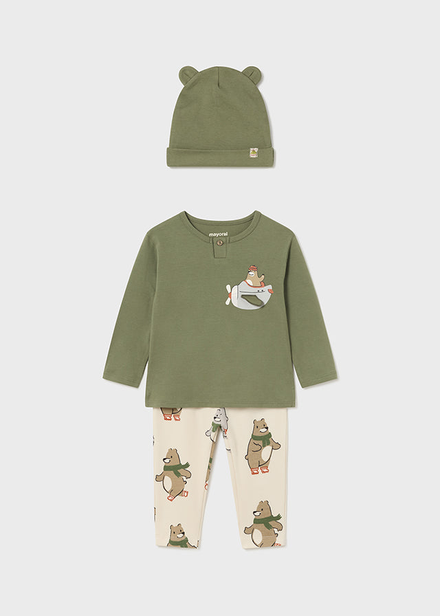 Forest 3 piece knit set mayoral