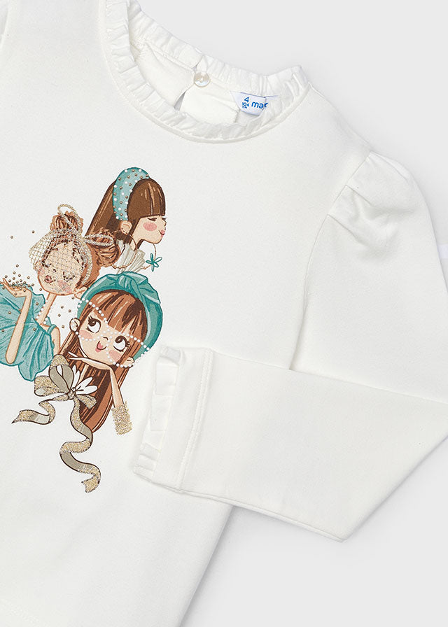 Nude jade t-shirt mayoral