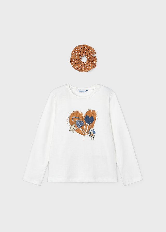 Natural-ca t-shirt mayoral