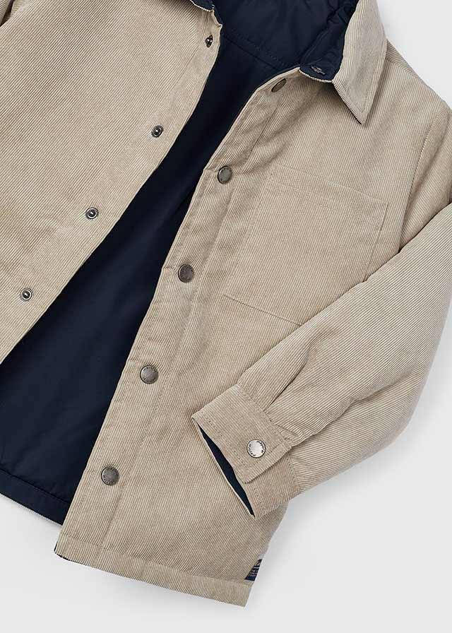 Blue black overshirt