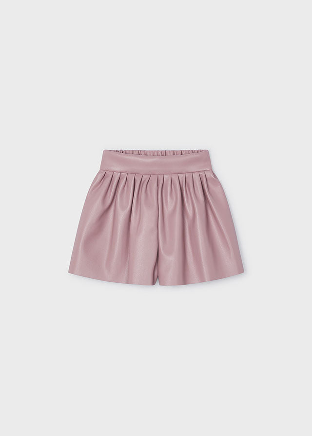 Rose Leatheared skirt Mayoral