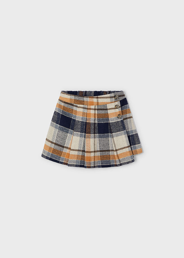 navy Skirt/pant plaid