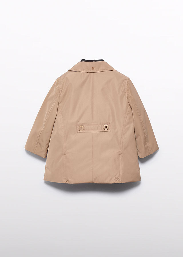 Camel Trench coat w/ interior vest