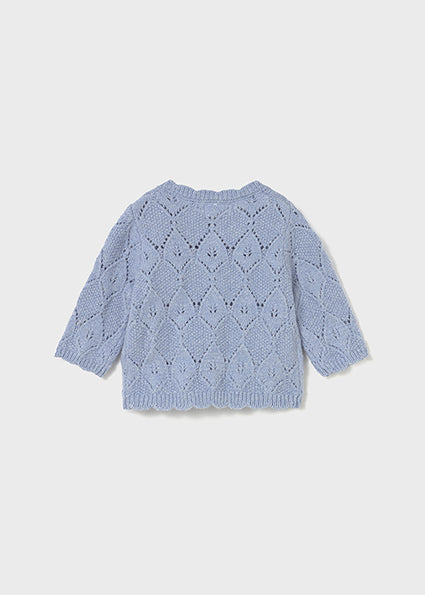 37-H. Skyblue KNIT cardigan