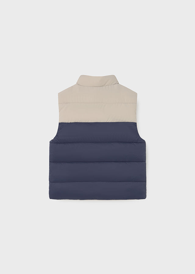 Blue Reversible vest