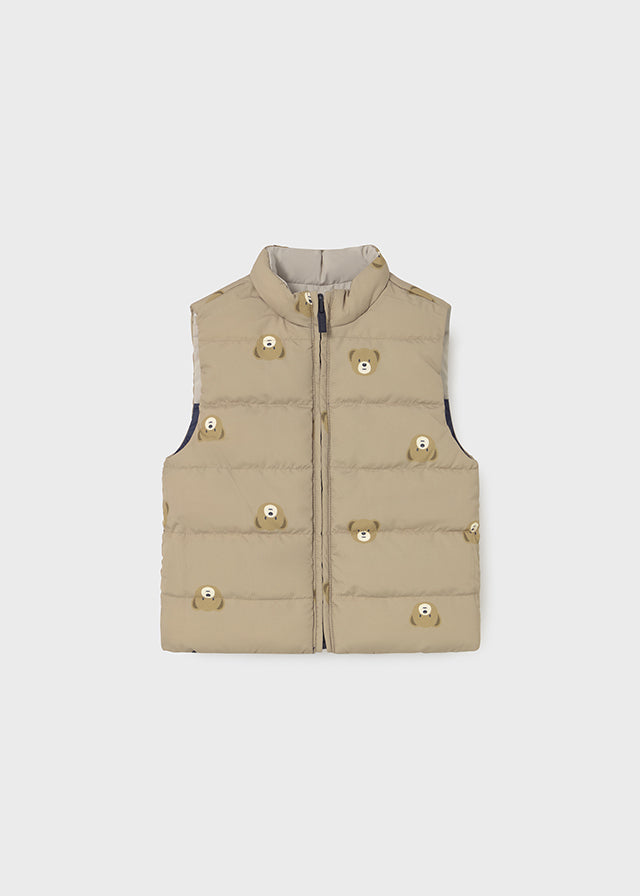 Blue Reversible vest