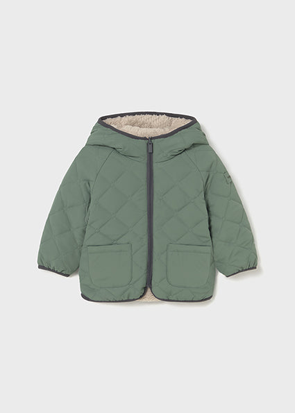 Fir Padded reversible coat