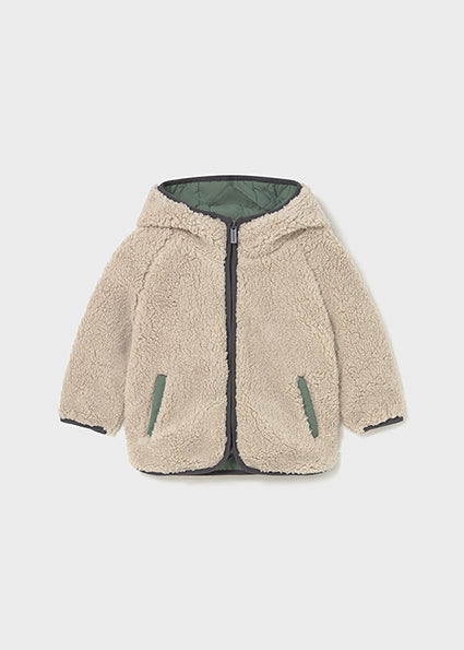 Fir Padded reversible coat