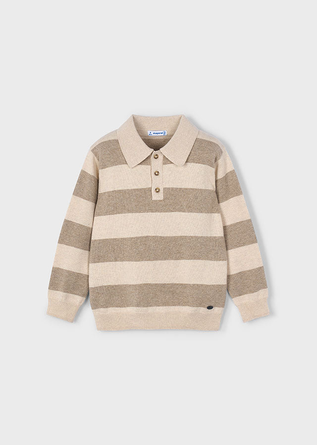 H.Mole L/s knit polo