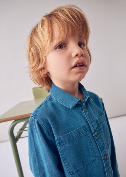 Medium L/s denim shirt