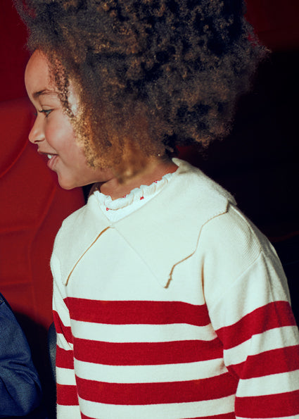 Almond Sripes sweater