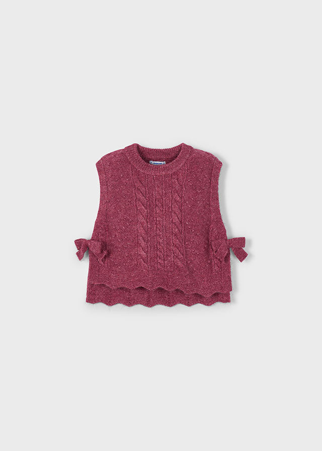 Cherry Knitting vest