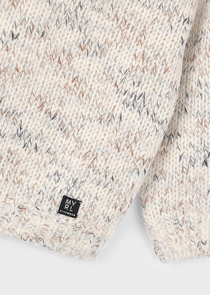 4-Mixed cere Colors detailed jersey