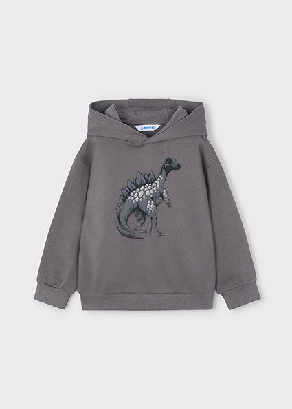 Grey Embossment print pullover