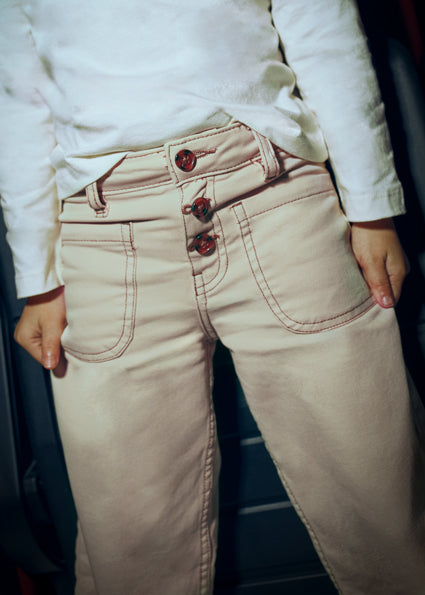 Almond Twill marine pants