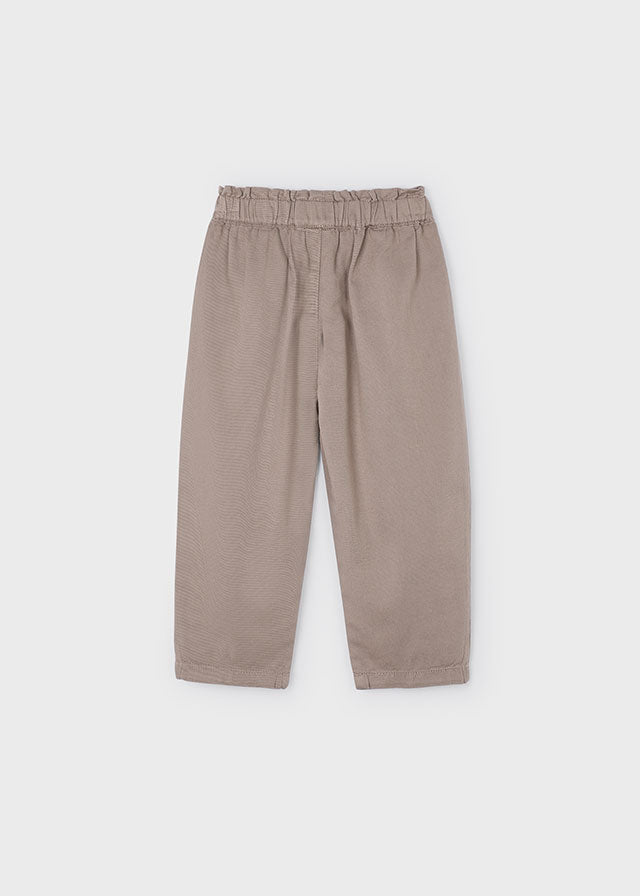 16-Col. Mole paperbag pants