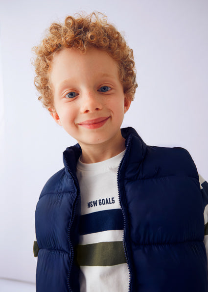 Blue-Olive Pant t-shit vest set