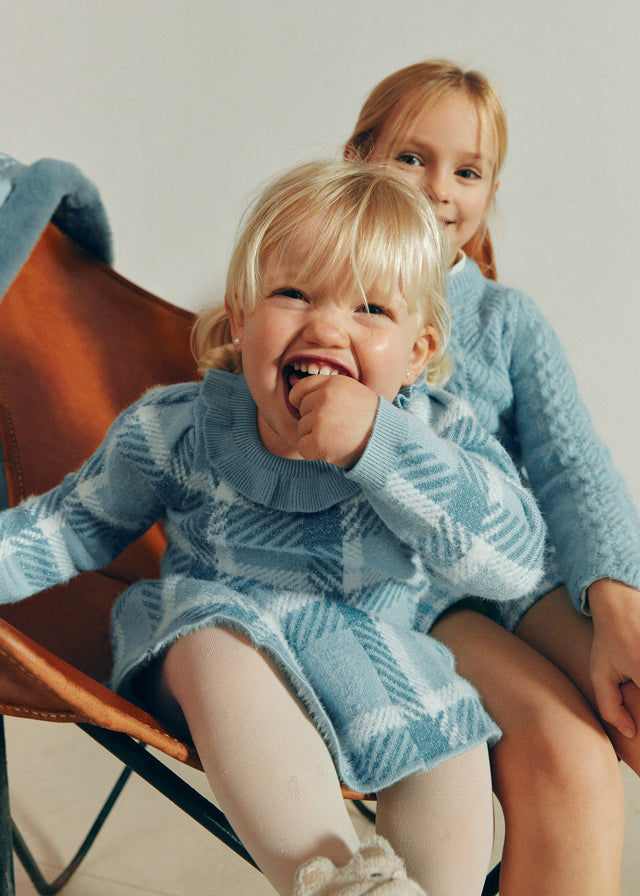 Aqua tricot set