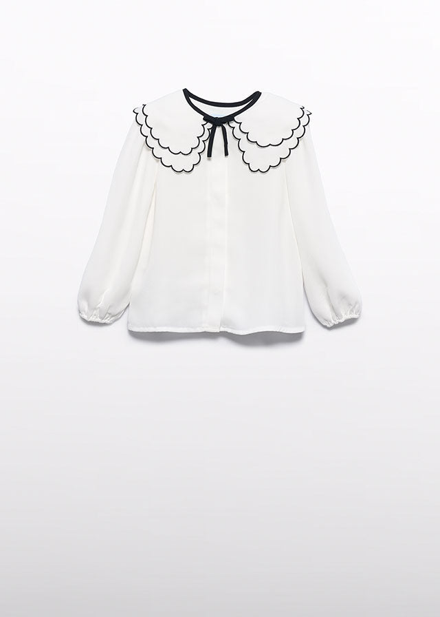Cream blouse Abel