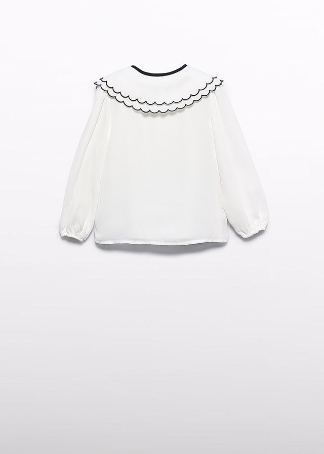 Cream blouse Abel