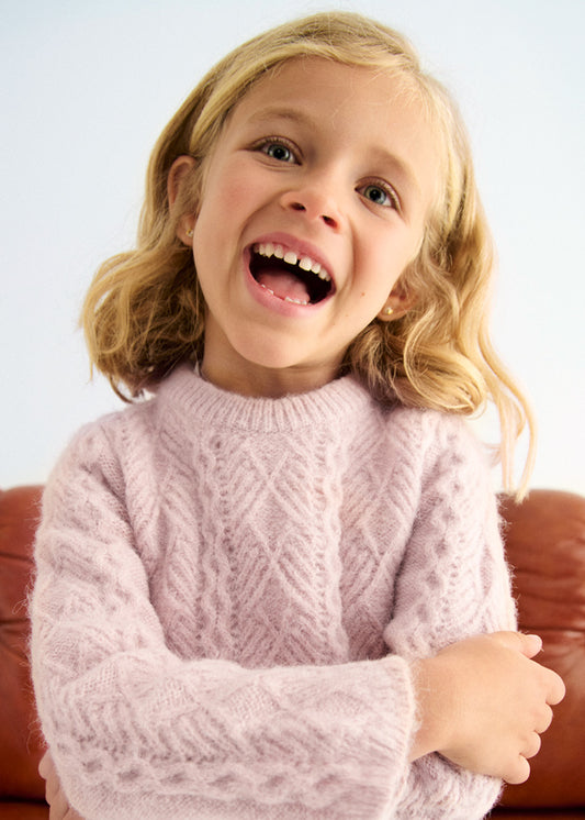 Petal Knitting sweater