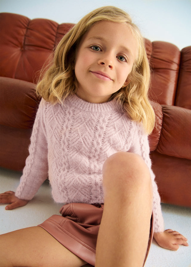 Petal Knitting sweater