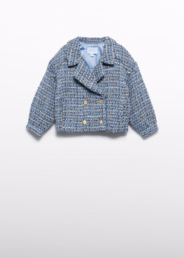 Sky blue jacket