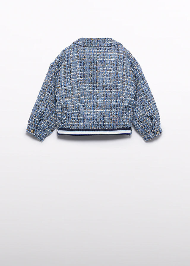 Sky blue jacket