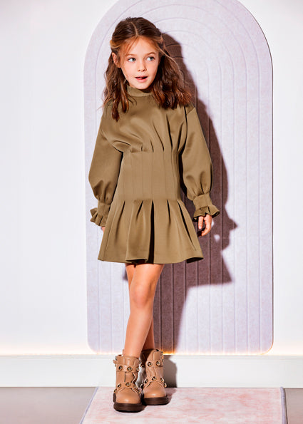 5541- Camel dress