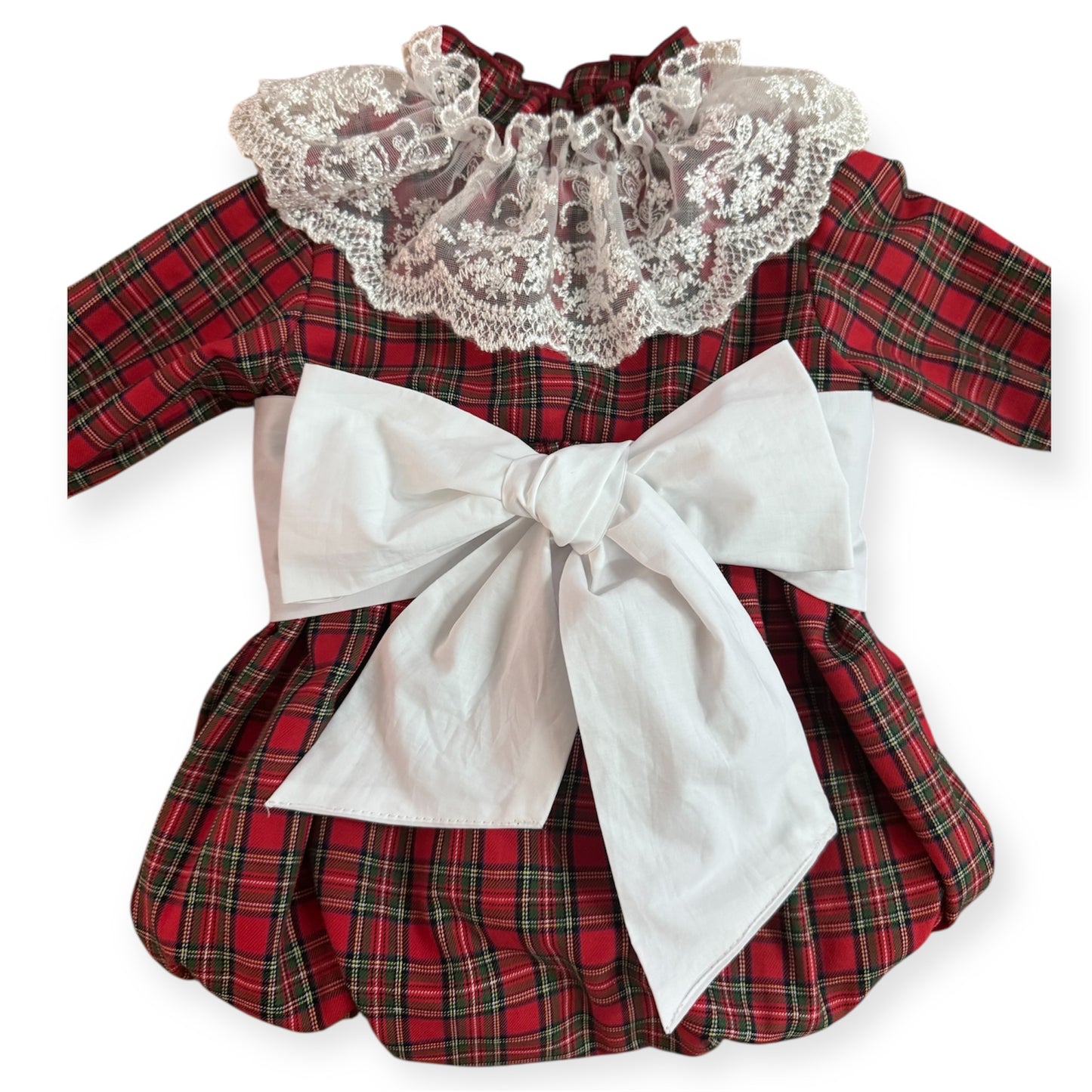 Tartan Romper - PRE ORDER