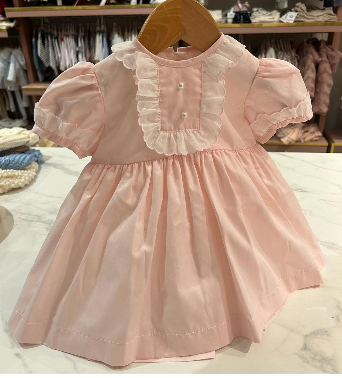 Pink baby dress