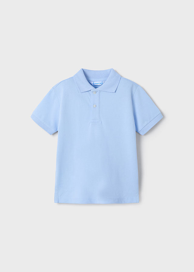 Sky blue polo