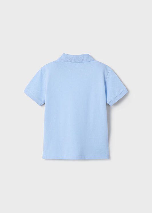 Sky blue polo