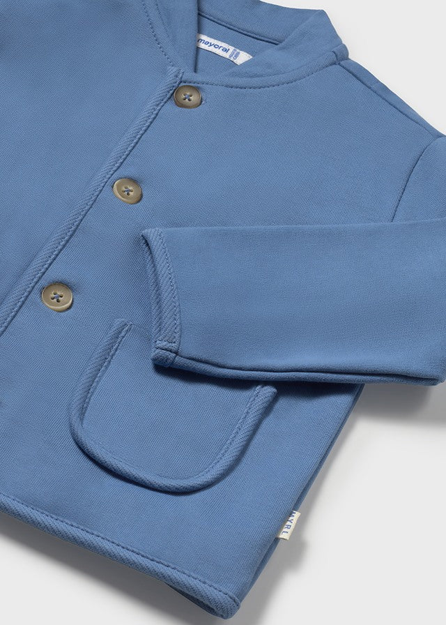 Capri blue Hoodie w/o hood