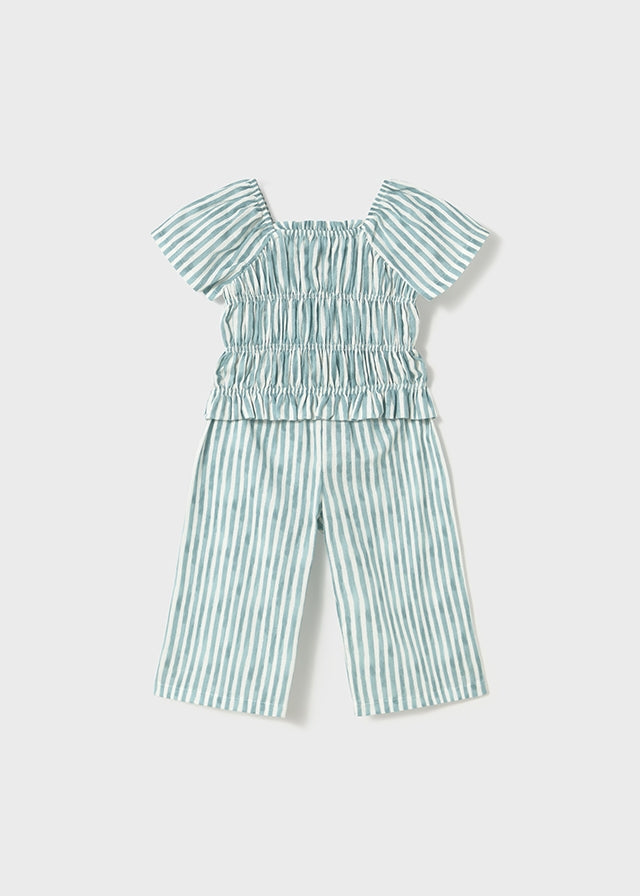 Emerald trousers set