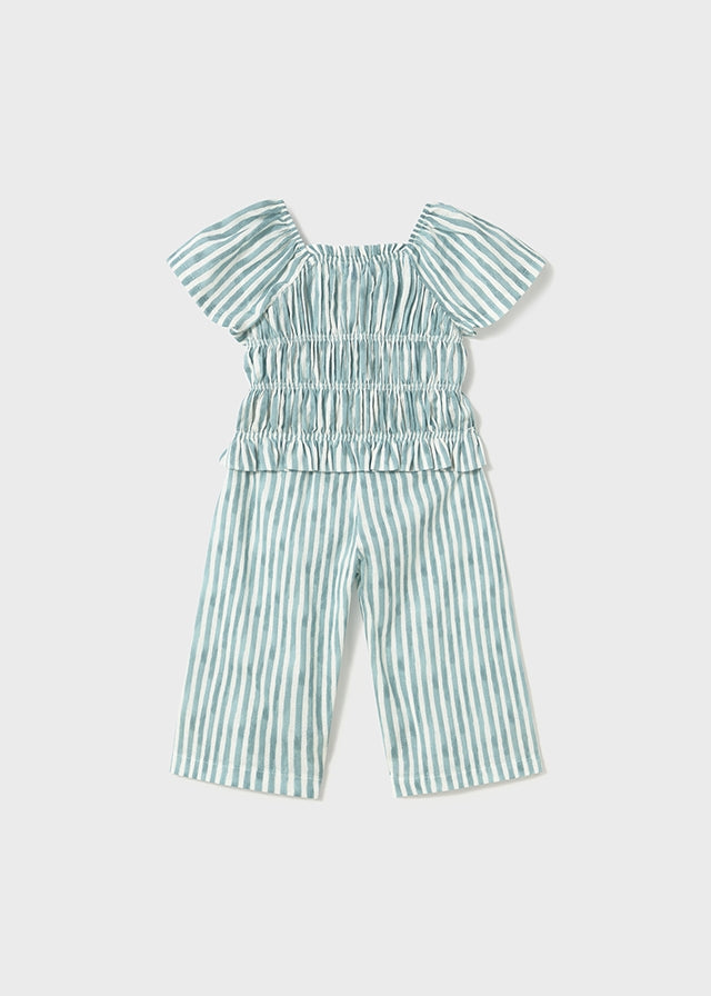 Emerald trousers set