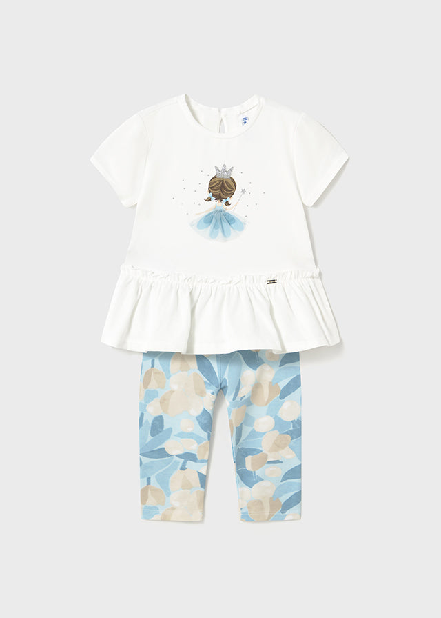 Sky leggins set