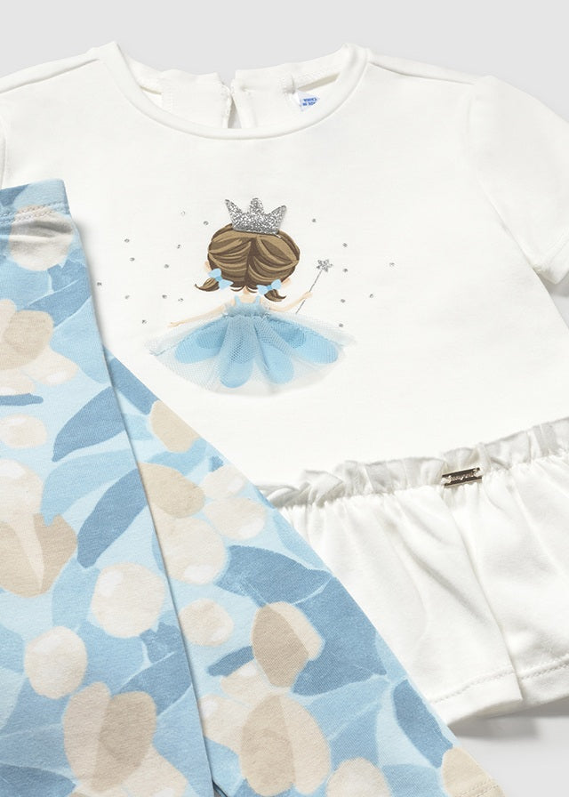 Sky leggins set