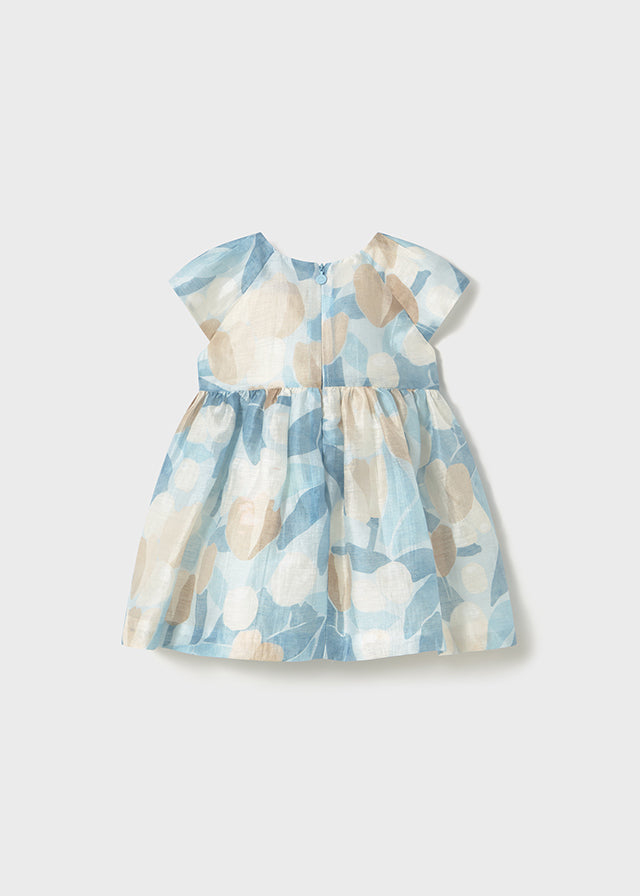 Sky printed dress
