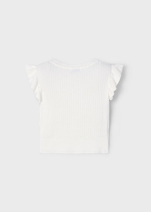Natural ribbed top