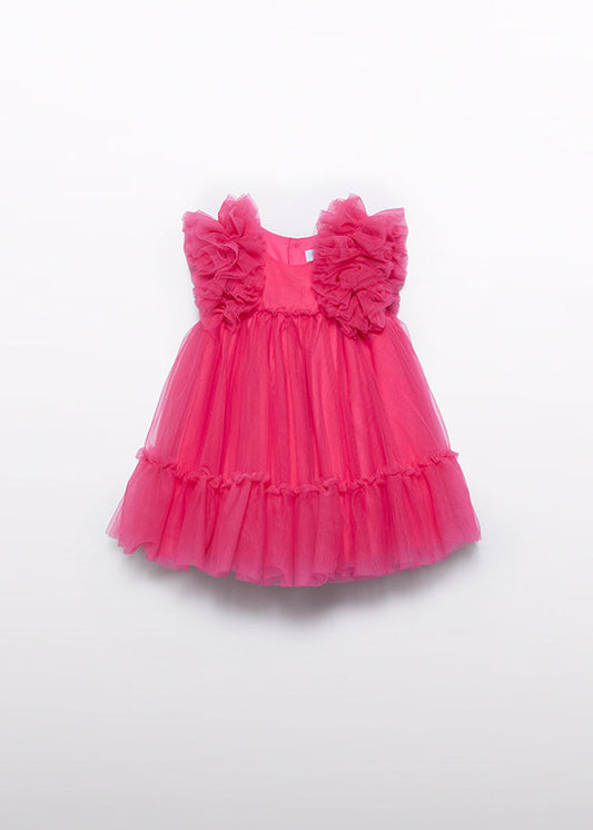 Tulle dress fuschia
