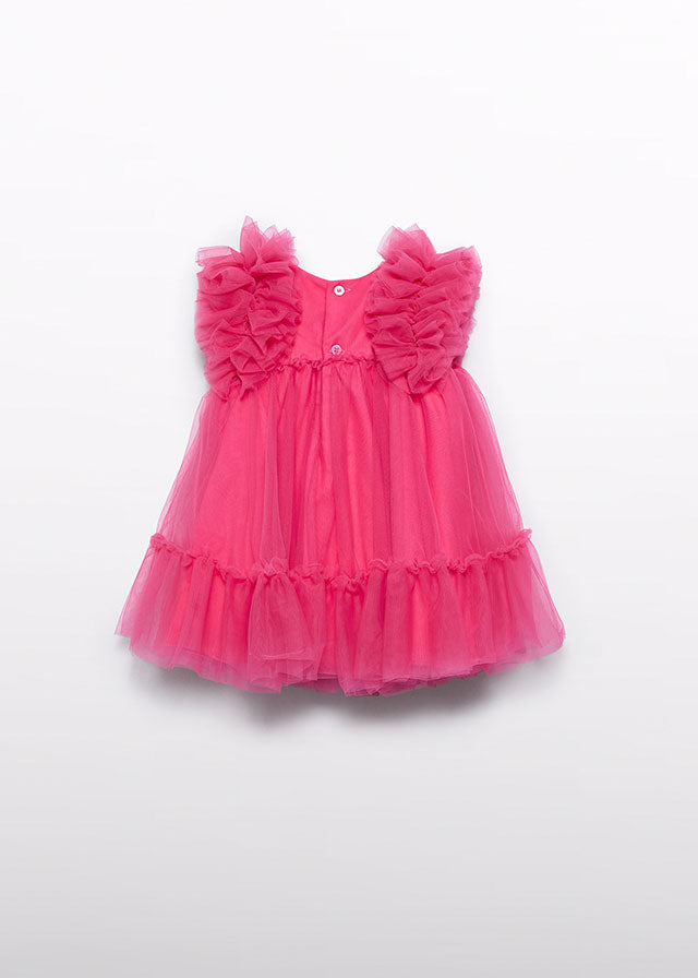 Tulle dress fuschia