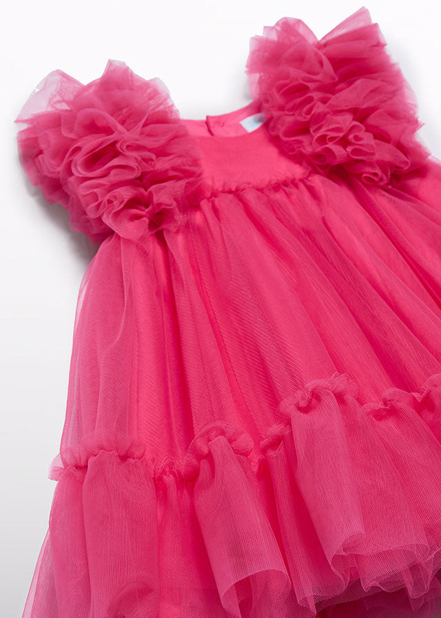 Tulle dress fuschia
