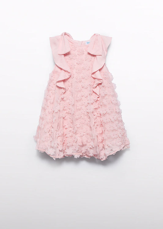 Floral bambula dress peony