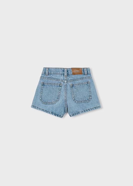 236- light denim shorts
